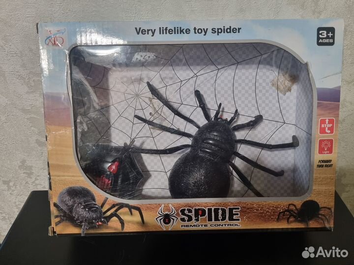 Паук на пульте управления