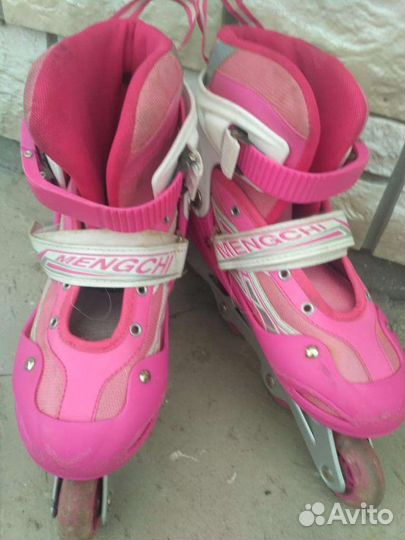 Роликовые коньки 35 38 детские