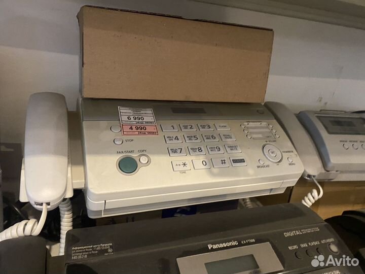 Новые телефаксы Panasonic новые