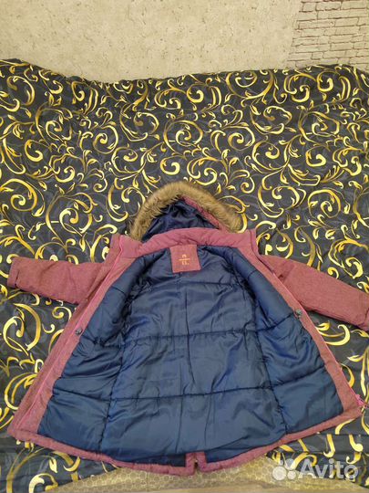 Куртка парка для девочки