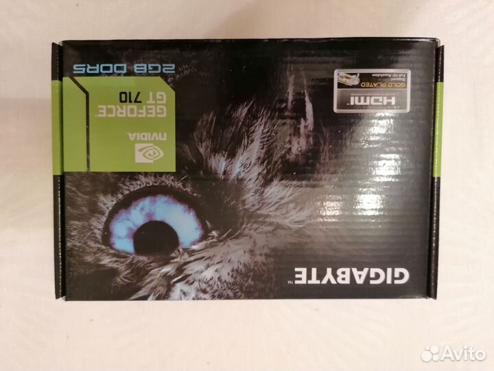 Видеокарта Gigabyte Nvidia GeForce GT 710 2гб gddr