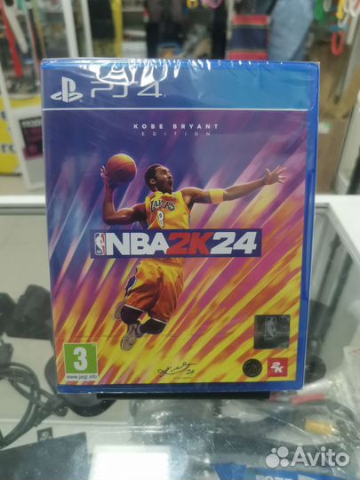 Новый Диск NBA 2K24 kobe bryant ps4/5