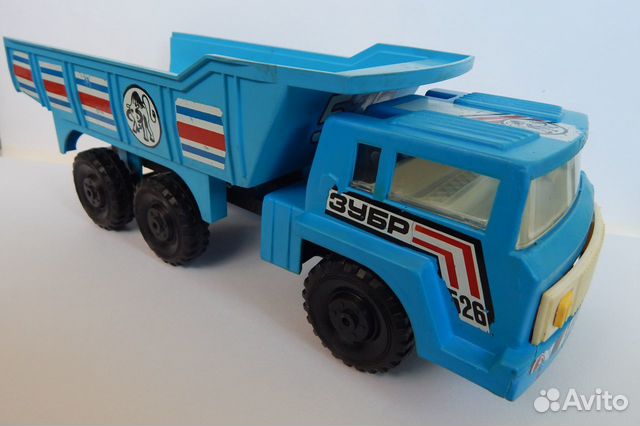 Игрушка Машина Самосвал Зубр 526 винтаж СССР