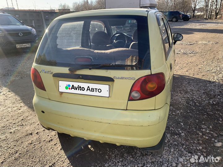 Daewoo Matiz 0.8 AT, 2007, 180 000 км