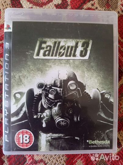 Fallout 3 и др диски PS3