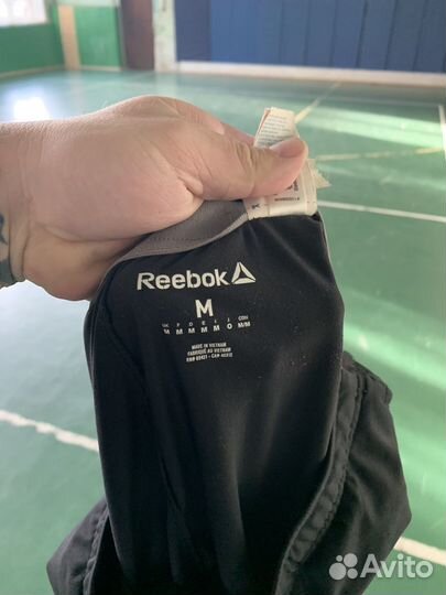 Штаны футбольные reebok