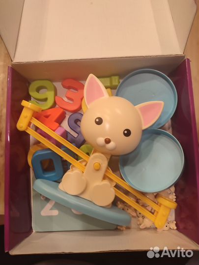 Игрушка для учения и счета (Котик)