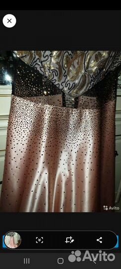 Вечернее платье в пол 40-42