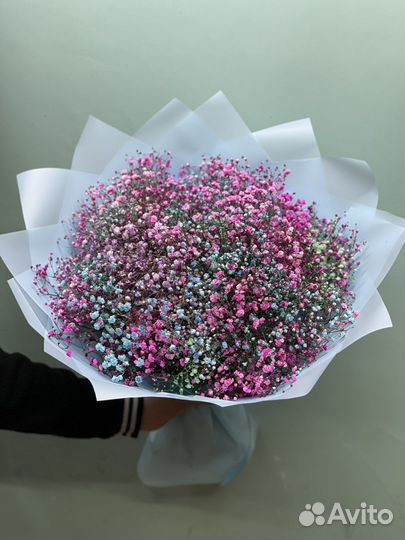 Гипсофила букет цветы