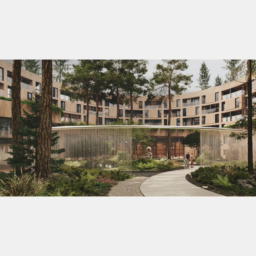 2-к. апартаменты, 56,9 м², 2/6 эт.
