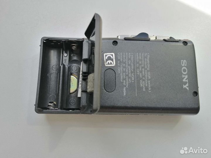 Диктофон sony M-629V (+2 микрокассеты)