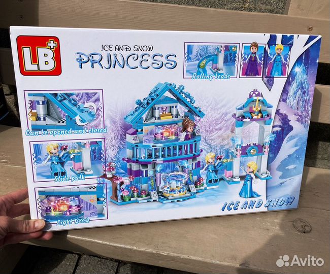 Лего Холодное Сердце Замок Светящийся