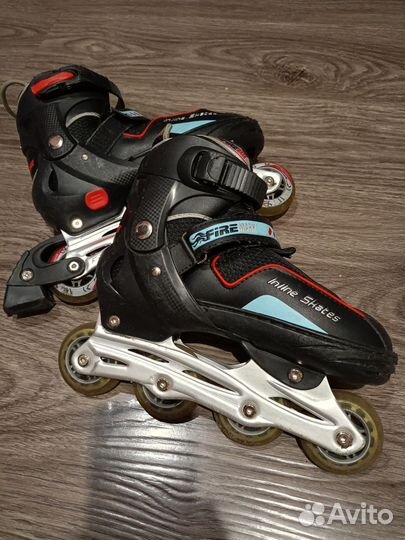 Роликовые коньки детские раздвижные 36-39 р