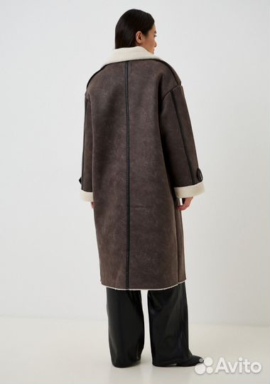 Дубленка женская зимняя 48 50