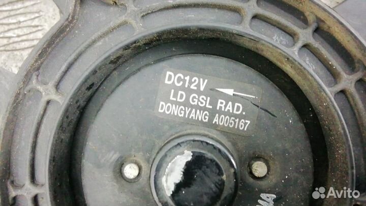 Вентилятор радиатора Kia Cerato