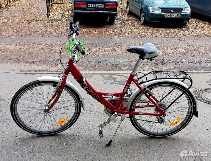 Велосипед взросл. 24 дюйм, скоростной