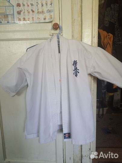 Кимоно для каратэ детское +вся защита