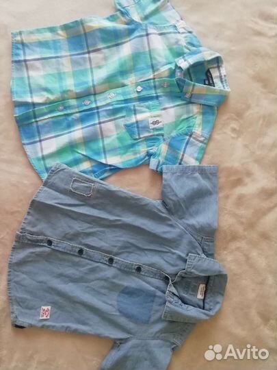 Рубашка на мальчика р. 104