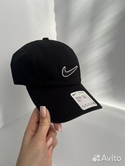 Бейсболка nike черная