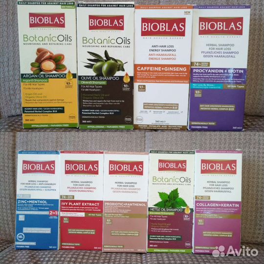 Средства для волос разных брендов: шампуни, спреи