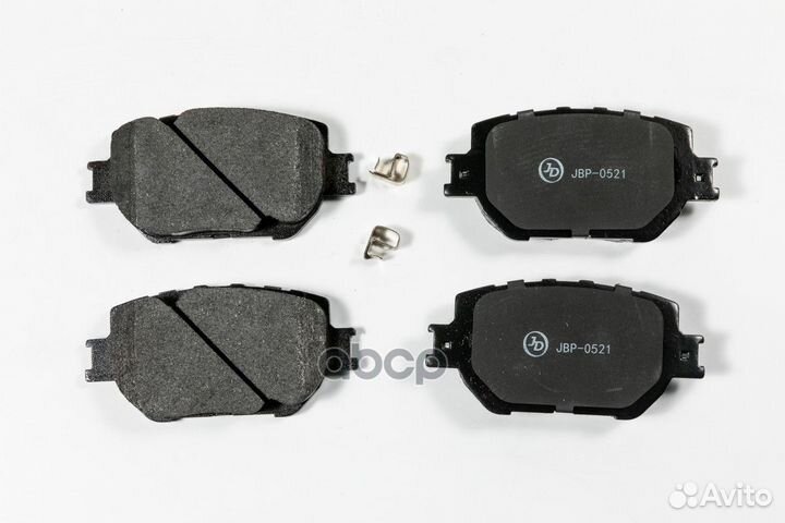 Колодки тормозные дисковые, передние JBP0521 Just