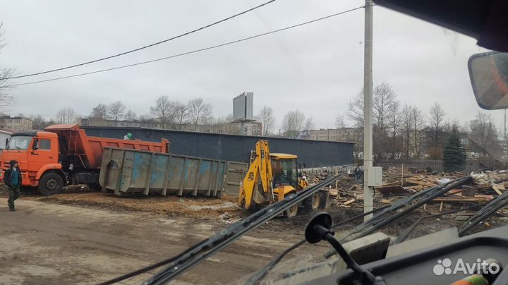 Вывоз строительного мусора пухто 27м3