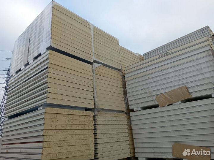 Сэндвич-панели 20000 м2 в наличии