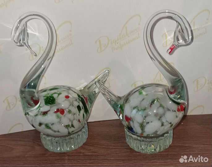 Статуэтки лебеди СССР