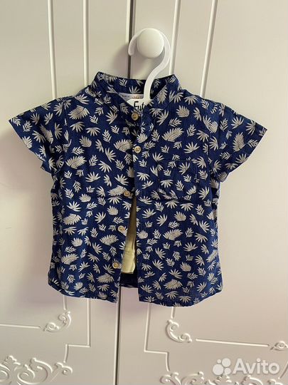 Костюм шорты и рубашка для мальчика