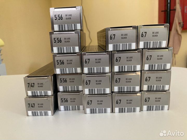 Продам Крем-краску для седых волос DE luxe silver