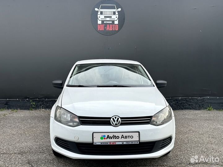 Volkswagen Polo 1.6 МТ, 2012, 285 000 км