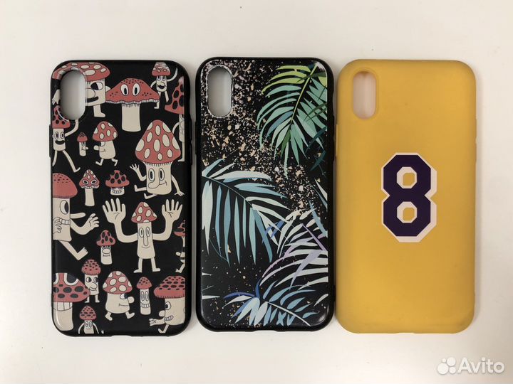 Силиконовые чехлы на iPhone Х/Xs