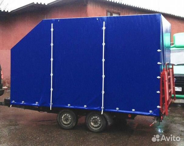 Тент на прицеп
