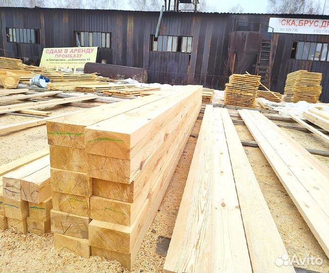 Брус цельный - брусок, рейка, доска
