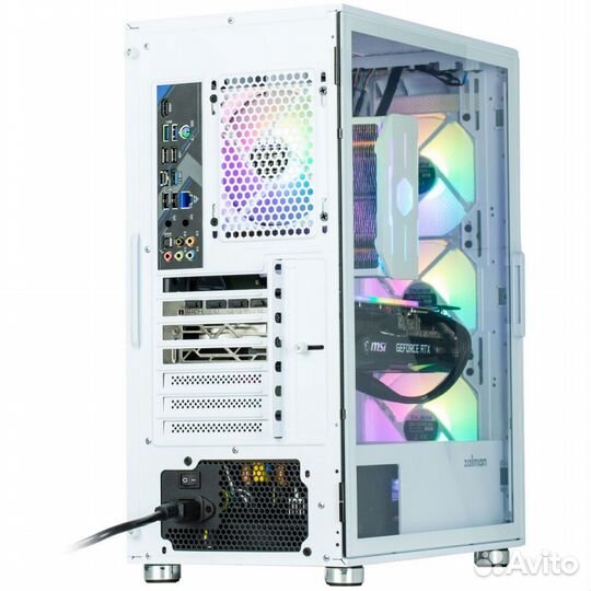 Корпус ATX Miditower Zalman i3 Neo White #386906