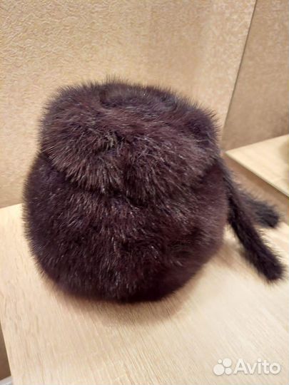 Шапка норковая женская