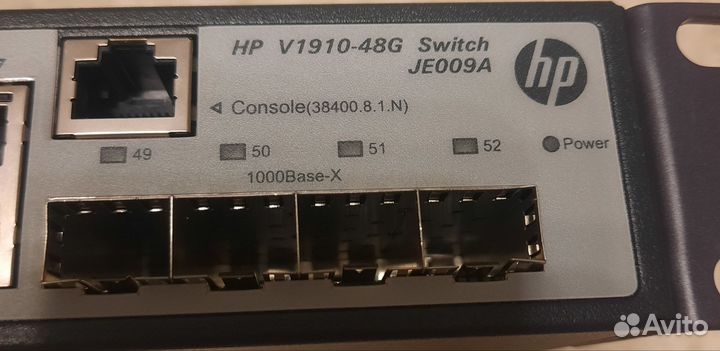 Управляемый коммутатор HP 1910-48G