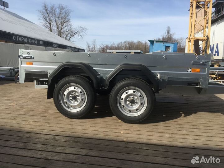 Прицеп сст 7132-16-Ш (2-ух осн.) (без тента и дуг