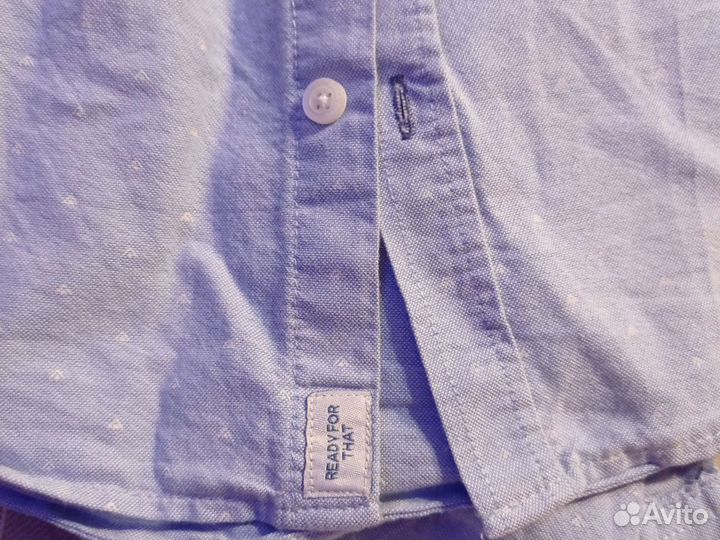 Рубашка зара Zara р. 128 (8 лет)