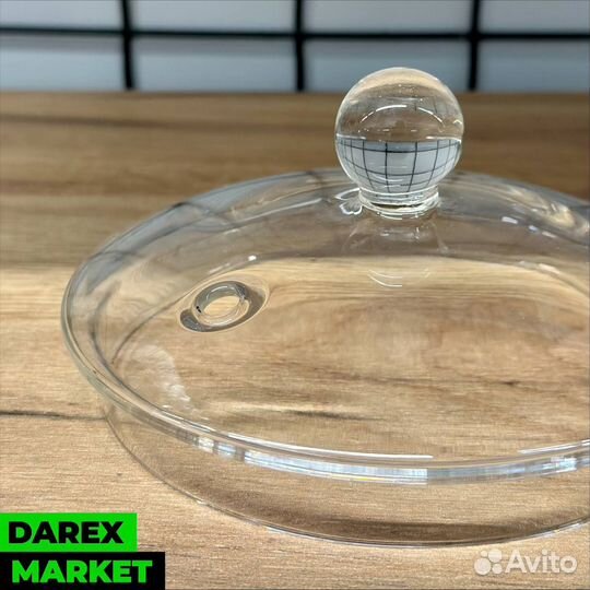 Стеклянная кастрюля