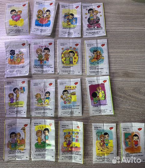 Вкладыши love is 7 серия