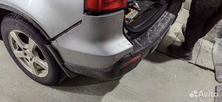 Задний бампер Honda Cr v