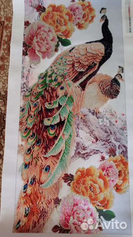 Павлин. Алмазная вышивка