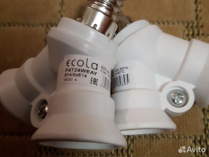 Электрический патрон-разветвитель