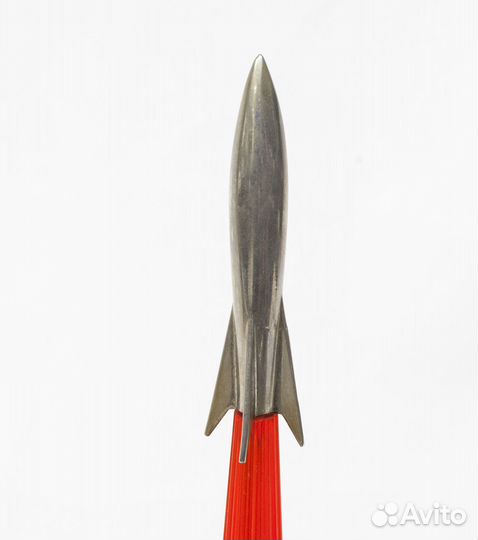 Светильник ночник Ракета двухцветный, СССР, высота