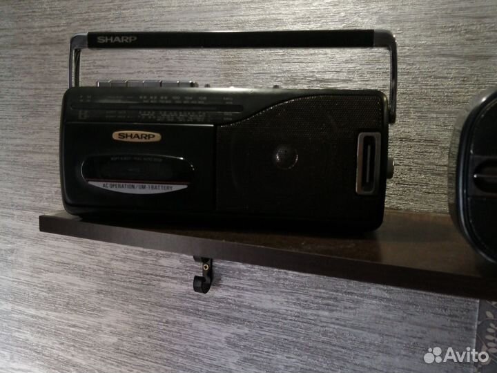 Кассетная магнитола sharp QT 100Z GY