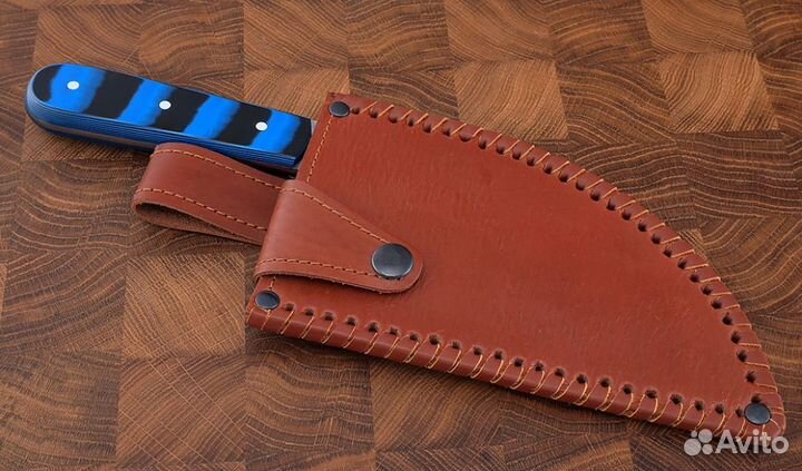 Нож Сербский сталь 95Х18 (следы ковки), рукоять ми