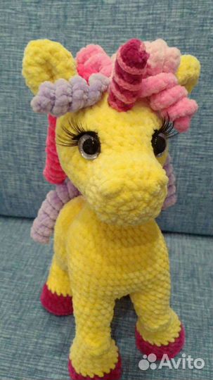 Игрушка Единорог ручная работа