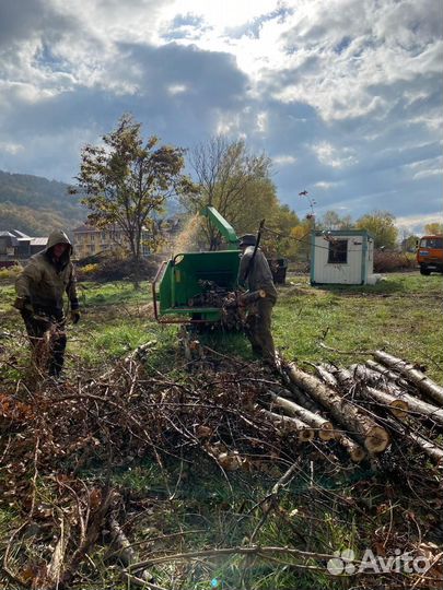 Аренда измельчителя древесины, аренда дробилки