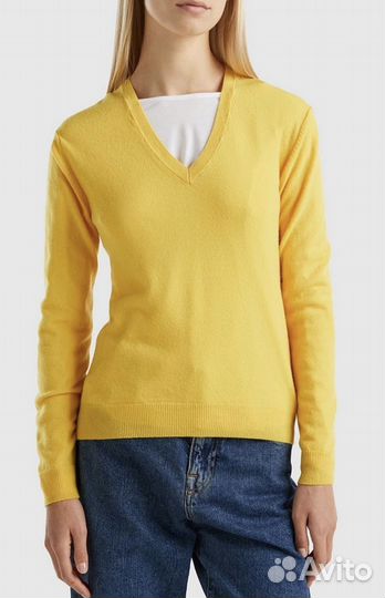 Benetton джемпер шерсть 100%